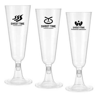 5oz Disposable Plastic Champagne Cup