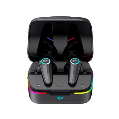 Havit -TW952 PRO Game True Wireless Stereo Earbuds with Stylish LED light & Dual Microphone - Black