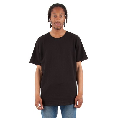 SHAKA WEAR Adult Curved Hem Long T-Shirt