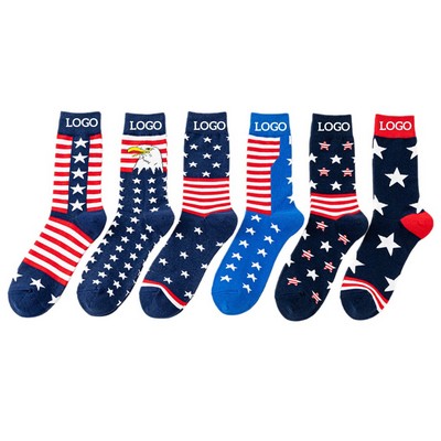 USA American Flag Socks