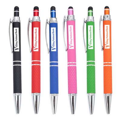 Custom Ballpoint Pen with Stylus Tip(10 Colors available)