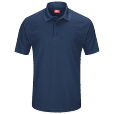 Red Kap™ Men's Performance Knit® Core Polo - Navy Blue