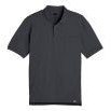 Dickie's® Men's Short Sleeve Pocketed Performance Polo Shirt - Dark Charcoal Gray