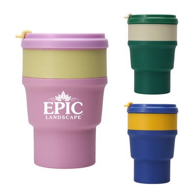 Reusable Collapsible Coffee Mug Leak-Proof Silicone