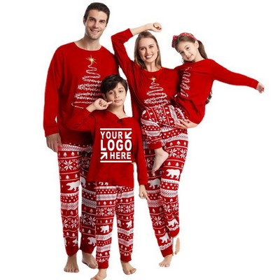 Baby Kids Adult Christmas Pajamas