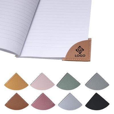 Triangle PU Corner Page Book Mark