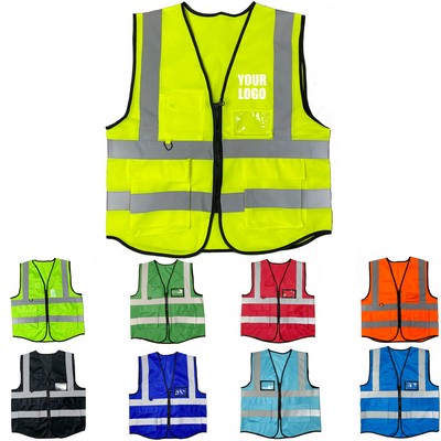 High Visibility Reflective Safety Vest