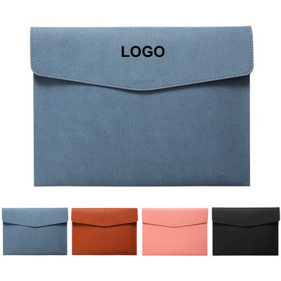 Premium PU Leather A4 Document Bag