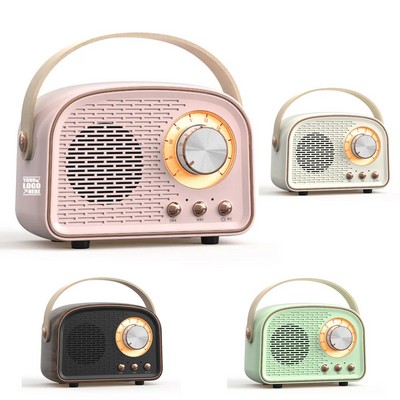 Retro Radio Bluetooth Speaker