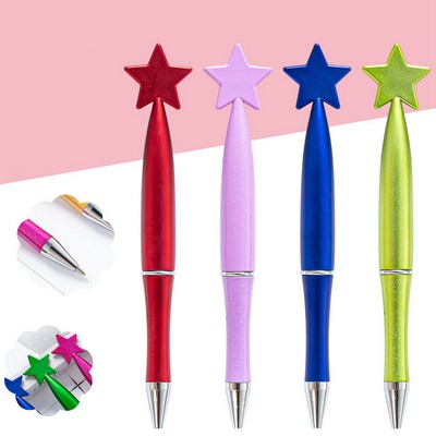 Plastic Rotary Star Ballpoint Pen