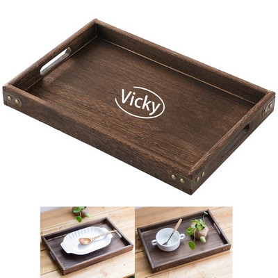 Natural Wooden Tray