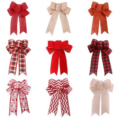 Christmas Decoration Ribbon Bow