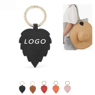 Multifunctional Leaf Shape Magnetic Hat Clip