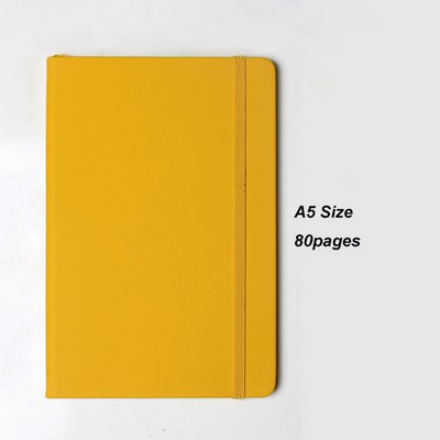 Debossed Logo Hardcover Journal A5 Size