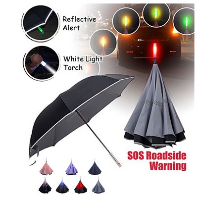 Reverse Umbrella with Night Light