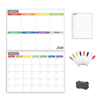 Magnetic Calendar Whiteboard Planner