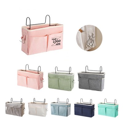 Wall Hanging Canvas Storage Organizer with Multiple Pockets