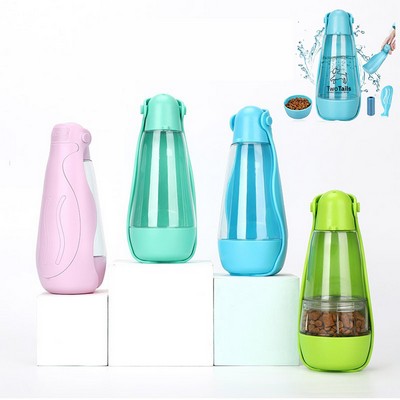 Foldable Dog Water Dispenser For Outdoor Walking