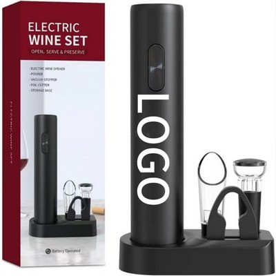 Electric Wine Opener Set