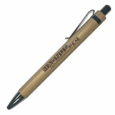 Trace, Bamboo Plunger Action Ballpoint Pen (3-5 Days)