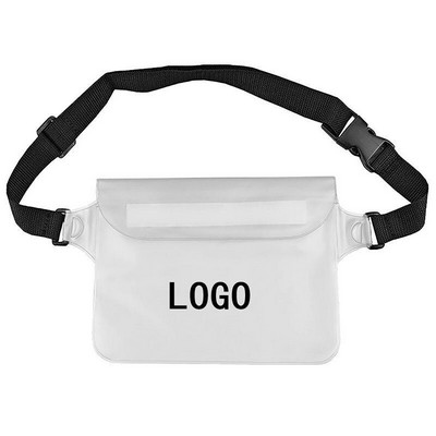 Transparent Waterproof Touch Screen Waist Bag