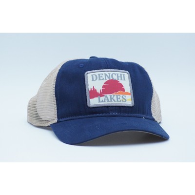 Outdoor Cap PWT-200M Premium Washed Twill With Tea Stained Mesh Back Hat with Sublimated Patch