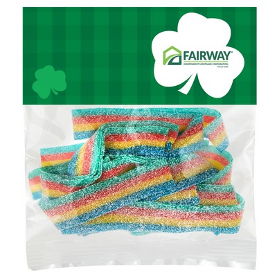 St. Patrick's Day Header Bag - Sour Rainbow Bites - 2 Oz.