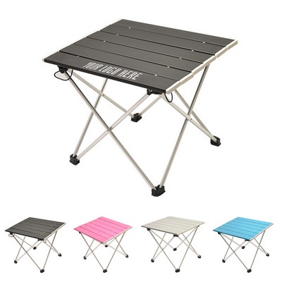 Portable Aluminum Alloy Folding Table For Camping