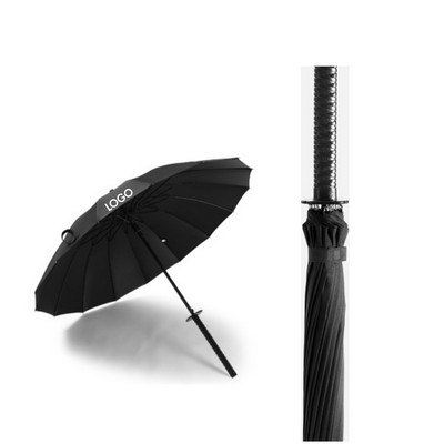 16 Bone Samurai Sword Umbrella