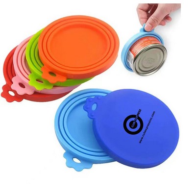 Stay Fresh, One in Three Size Silicone Can Lid