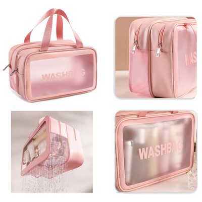 PVC Transparent Wash Bag