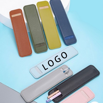 Pen Sleeve Pu Leather Pen Case