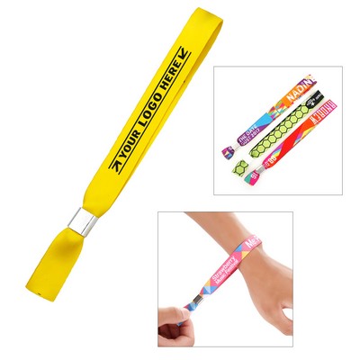 Sublimated Woven Event Wristband