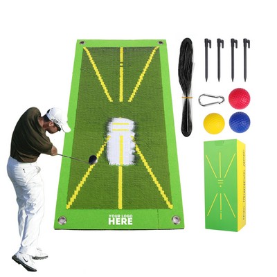 Golf Hitting Mat Set