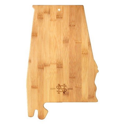 U.S. State Shaped Bamboo Cutting & Serving Boards