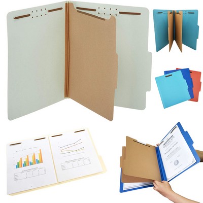 Pressboard File Folder with Dividers