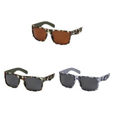 Camo Wrap Polarized Sunglasses