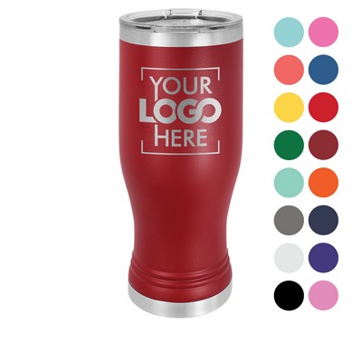 Polar Camel 20oz Insulated Pilsner Beer Tumbler with Lid