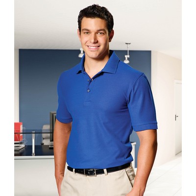 Sierra Pacific Mens Silky Smooth Knit Polo