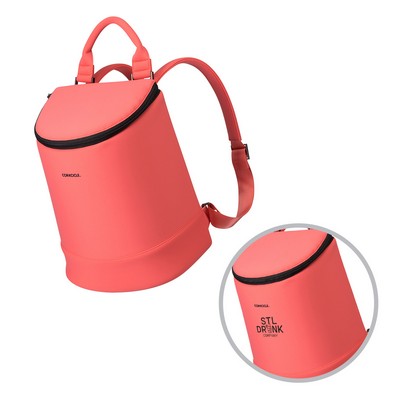 Corkcicle Eola Bucket Cooler - Coral Neoprene