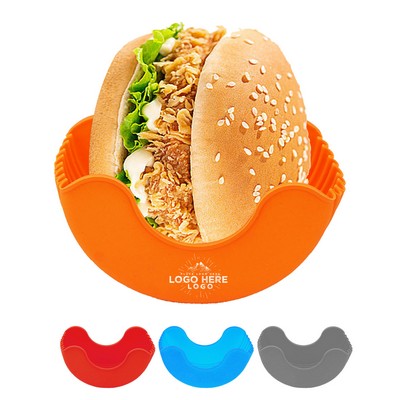 Retractable Silicone Hamburger Holder