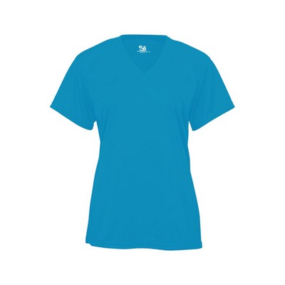 Badger Sport B-Core Womens V-Neck Tee