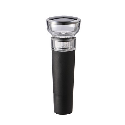 Silicone Wine Stopper with Air Pump for Red Wine Bottles