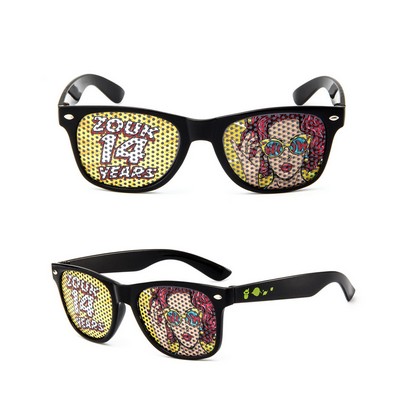 Sticker Pinhole Sunglasses