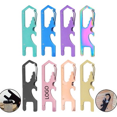 Multi-function Bottle Opener with Carabiner