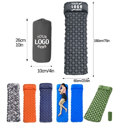 Outdoor Automatic Inflatable Bed With Pillow