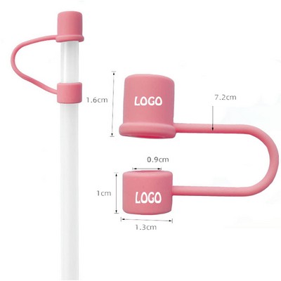 Food Grade Silicone Straw Covers Cap 10Mm