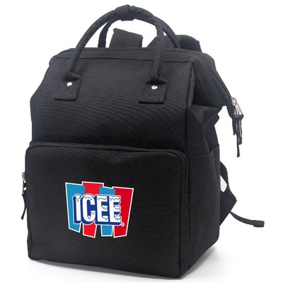 Wide-Mouth Cooler Backpack