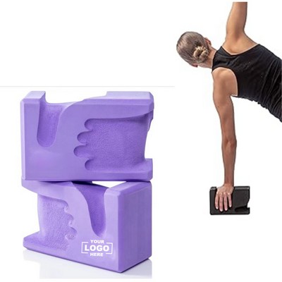 Ergonomic Yoga Blocks for Hand Support