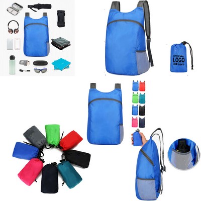 Outdoor Foldable Ultra-Thin Travel Sports Backpack